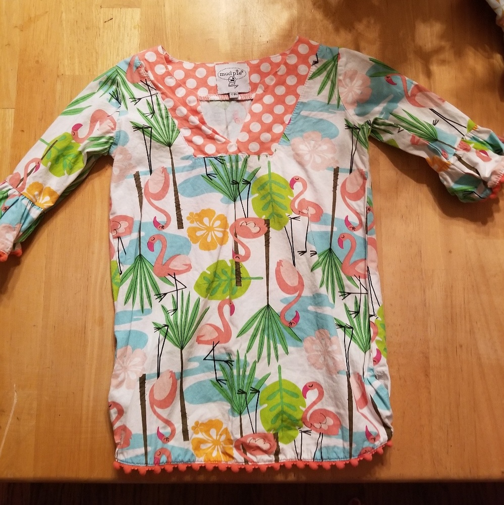 mud pie 12-18 month half sleeve dress